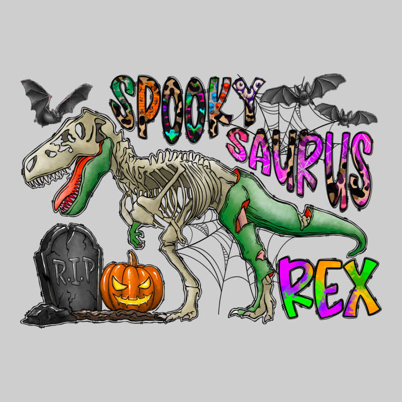 Spooky Saurus Rex Premium Tee by CowhideDigitalArt | Teevron