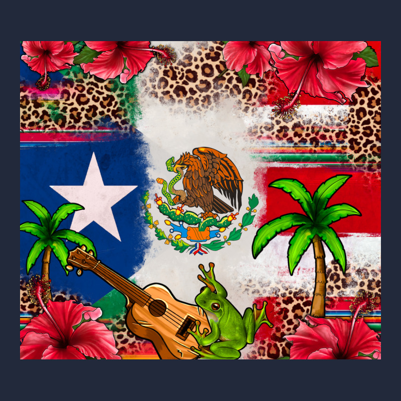 Mexican And Puerto Rico Flag Premium Sweatshirt by texasbilliewilder | Teevron