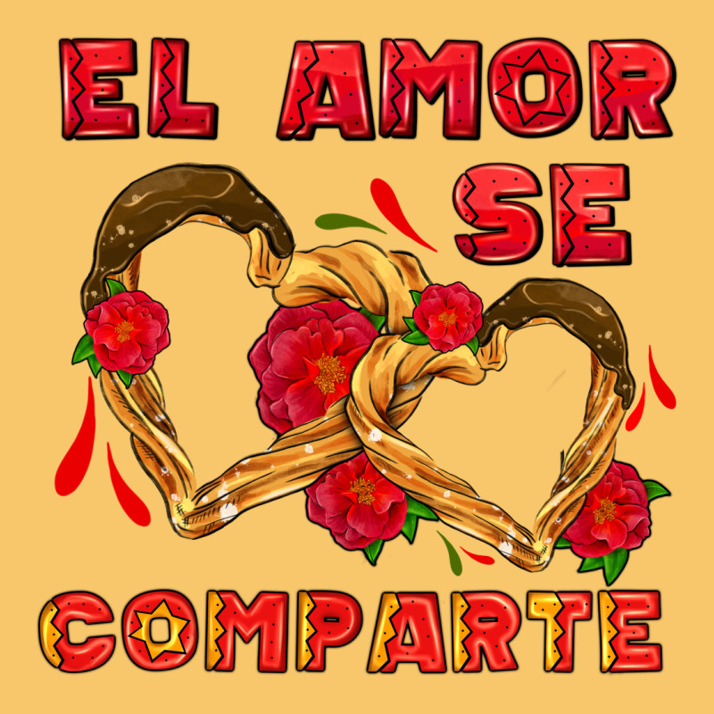 El Amor Se Comparte With Churros Vintage Hoodie by AdoDesignShop | Teevron
