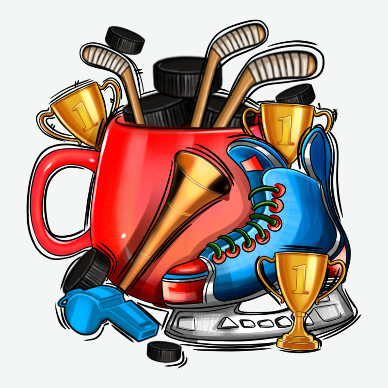 Hockey Coffee Urban Heavy Tee by AdoDesignShop | Teevron