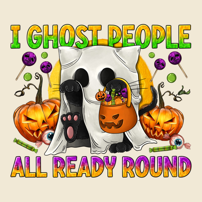 I Ghost People All Ready Round Ladies Tee by texasbilliewilder | Teevron