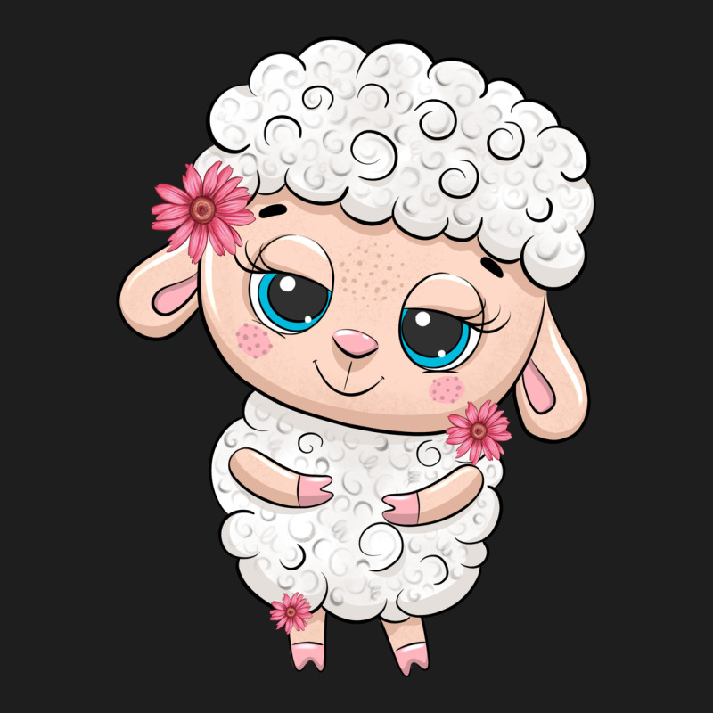 Cute Sheep Heavyweight Hoodie by texasbilliewilder | Teevron