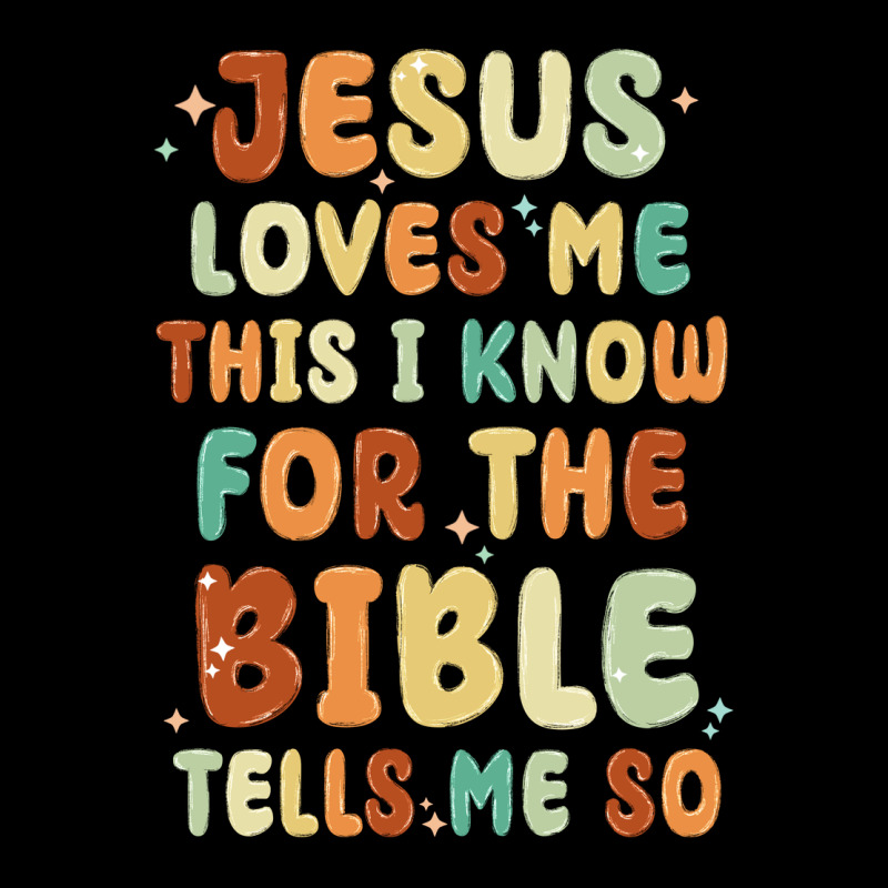 Jesus Loves Me This I Know For The Bible Tells Me Heavyweight Sweatshirt by MaliasSmallBusiness | Teevron