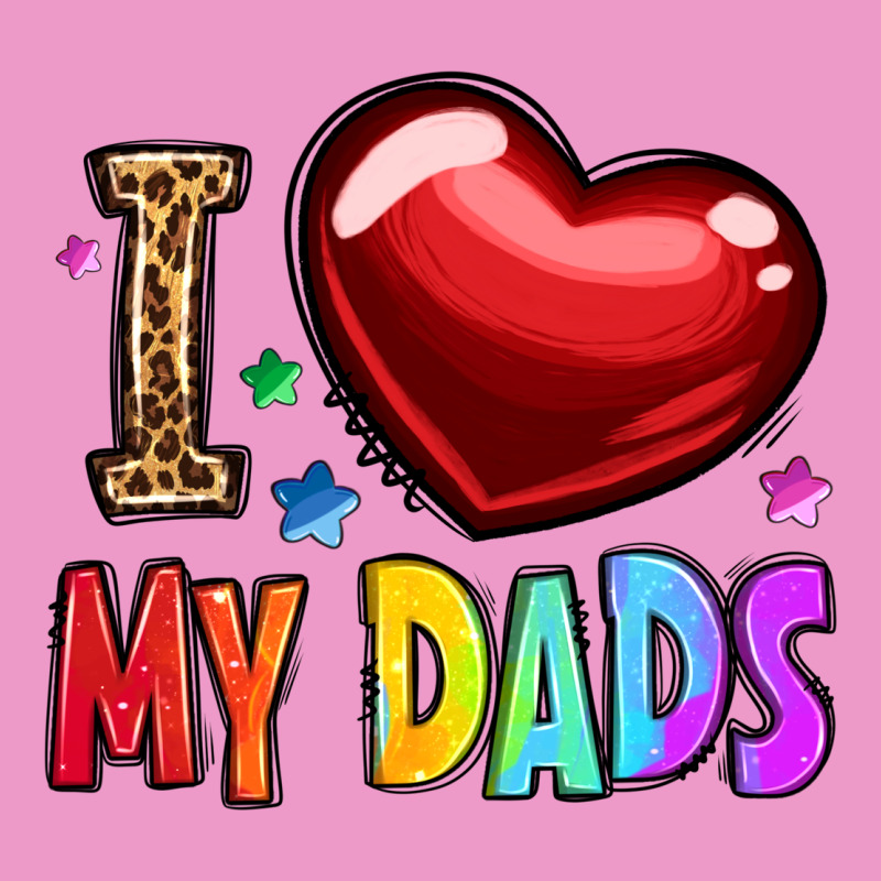 I Love My Dads Urban Hoodie by OliviaCreatesArt | Teevron