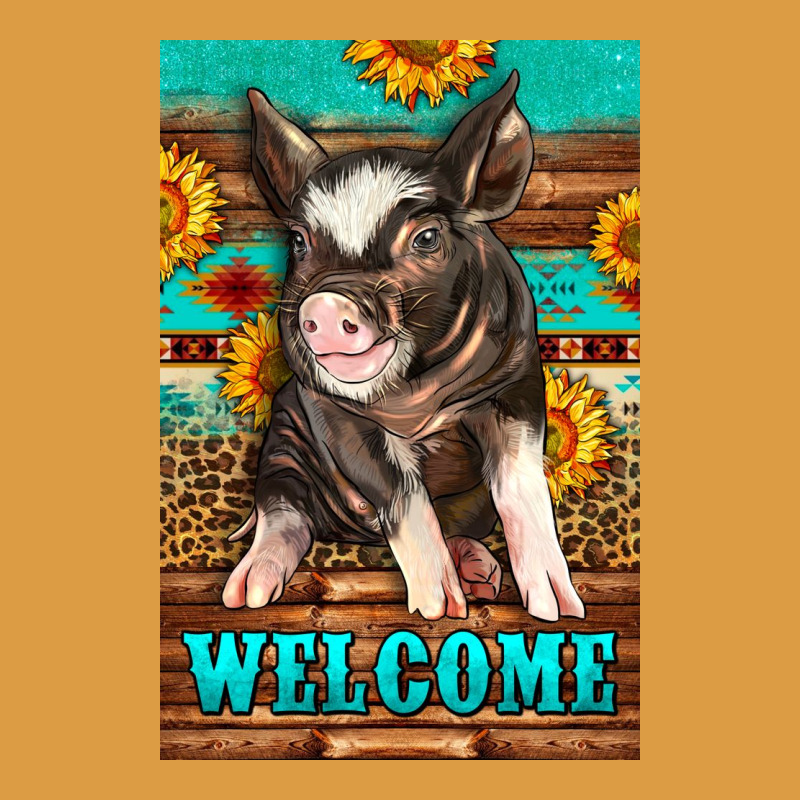 Western Pig Garden Urban Heavy Tee by LillyAllenDesigns | Teevron