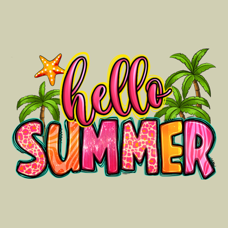 Hello Summer Heavy Core Tee by Zillion Design Studio | Teevron