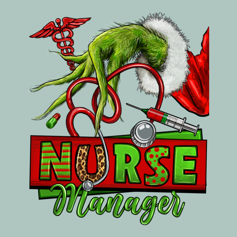 Grinch Hand Nurse Manager Premium Sweatshirt by NancyCooperArtShop | Teevron