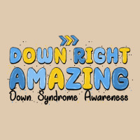Down Right Amazing Down Syndrome Awareness Heavyweight Sweatshirt | Teevron