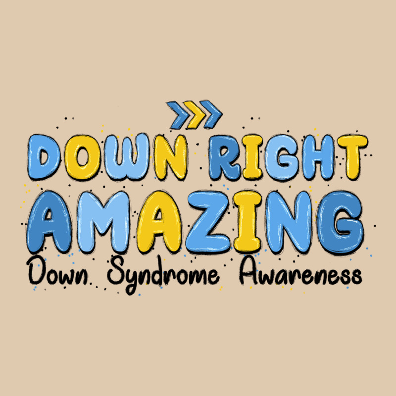 Down Right Amazing Down Syndrome Awareness Heavyweight Sweatshirt by MaliasSmallBusiness | Teevron