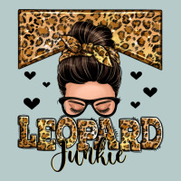 Leopard Junkie Messy Bun Heavy Core Tee | Teevron