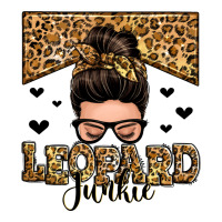 leopard junkie messy bun | Teevron