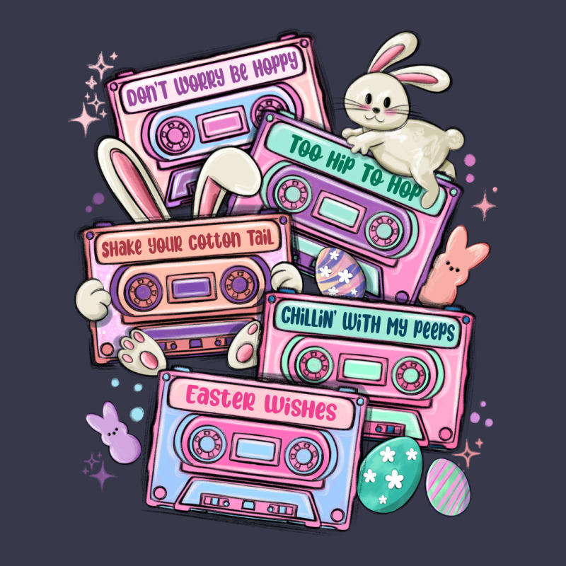 Easter Cassette Tapes Long Sleeve Tee by MaliasSmallBusiness | Teevron