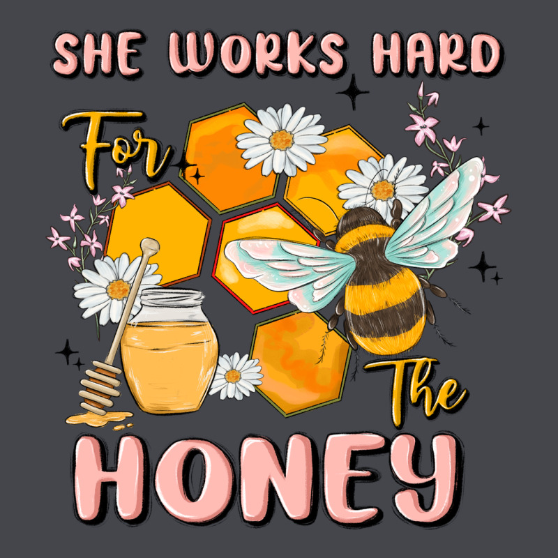 She Works Hard For The Honey Classic Tee by MaliasSmallBusiness | Teevron