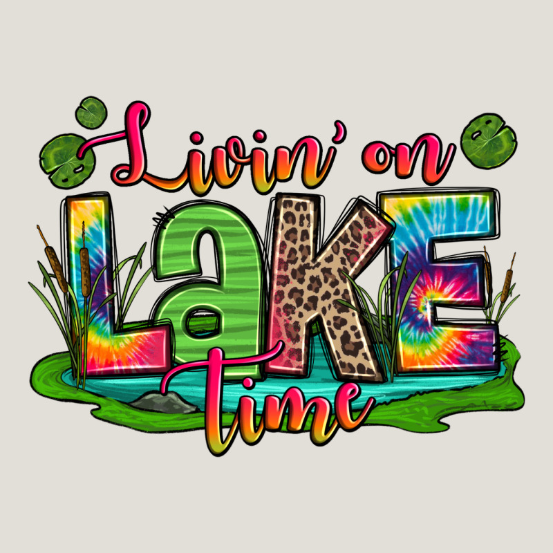 Living On Lake Time Heavy Core Tee by Zillion Design Studio | Teevron