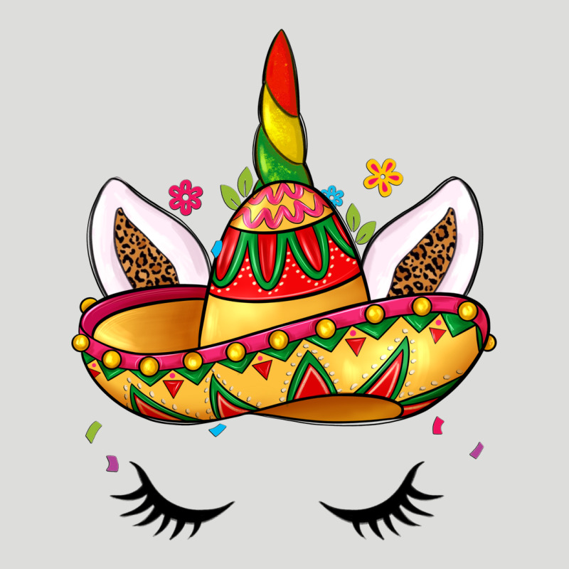 Unicorn And Sombrero Zipper Hoodie by LillyAllenDesigns | Teevron