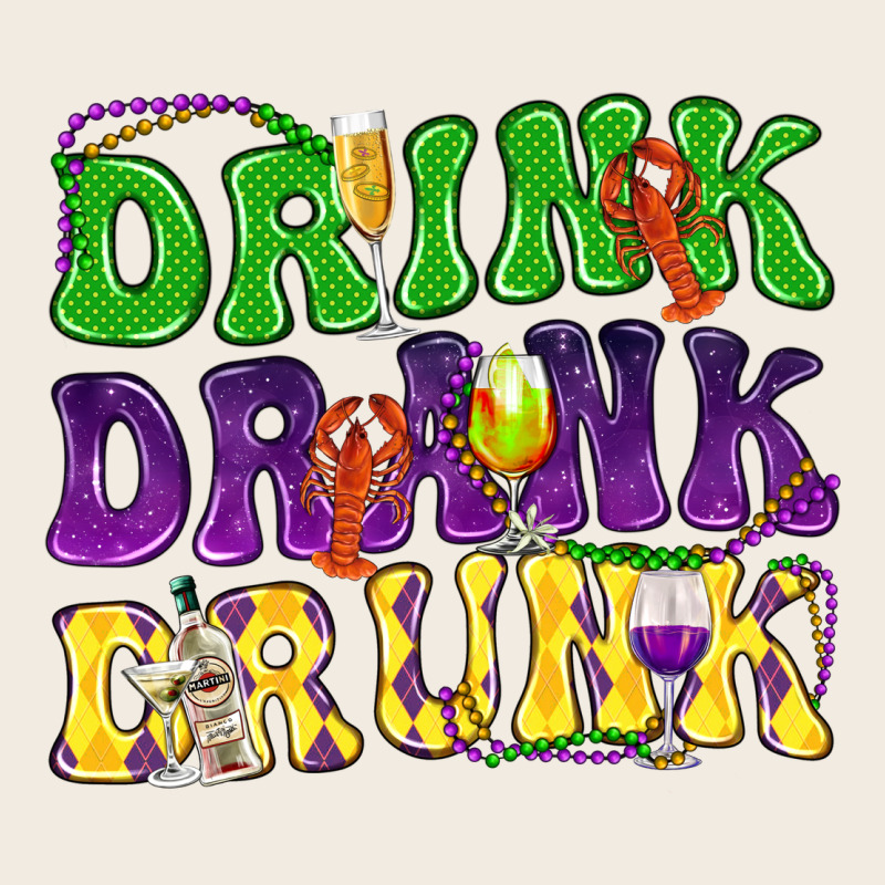 Drink Drank Drunk Premium Sweatshirt by NancyCooperArtShop | Teevron