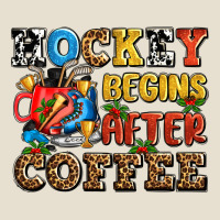 Hockey Begins After Coffee Ado Urban Heavy Tee | Teevron