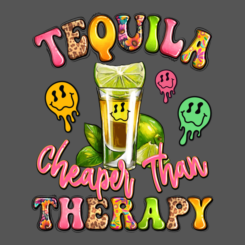Tequila Cheaper Than Therapy Zipper Hoodie by LillyAllenDesigns | Teevron