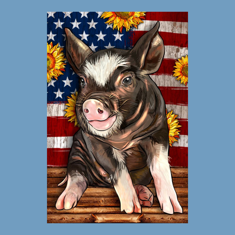 Western American Pig Urban Heavy Tee by LillyAllenDesigns | Teevron