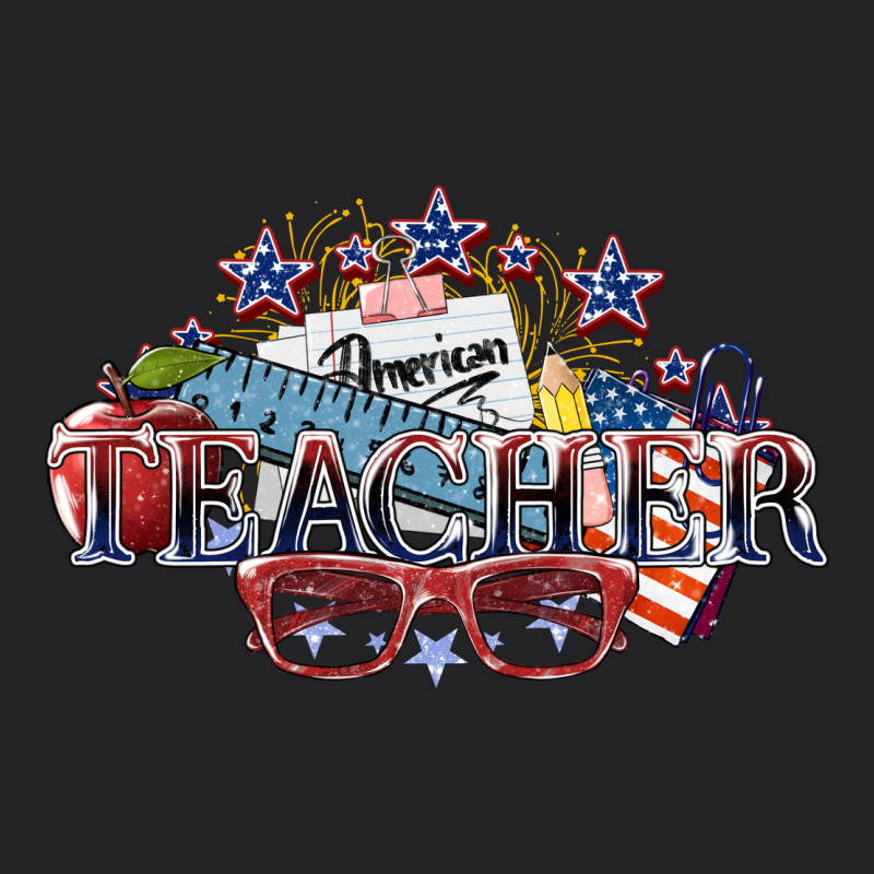 American Teacher Vintage Tee by NancyCooperArtShop | Teevron