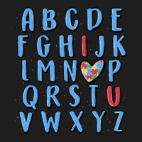 Alphabet Autism Awareness Classic Tee | Teevron