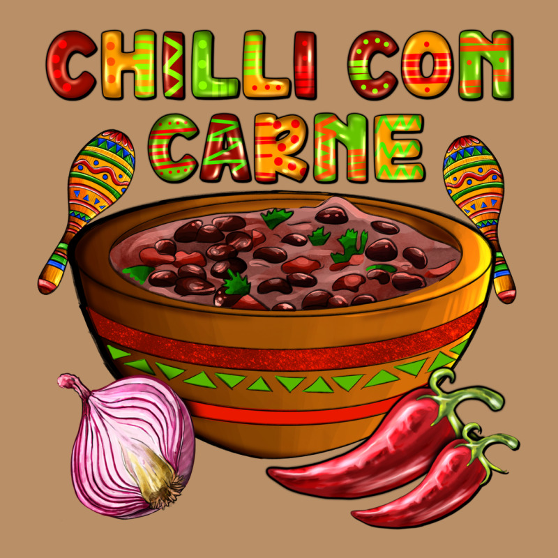 Chilli Con Carne  With Chilli Pepper Vintage Hoodie by AdoDesignShop | Teevron