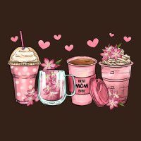 Mother's Day Floral Coffee Cups Heavy Core Tee | Teevron