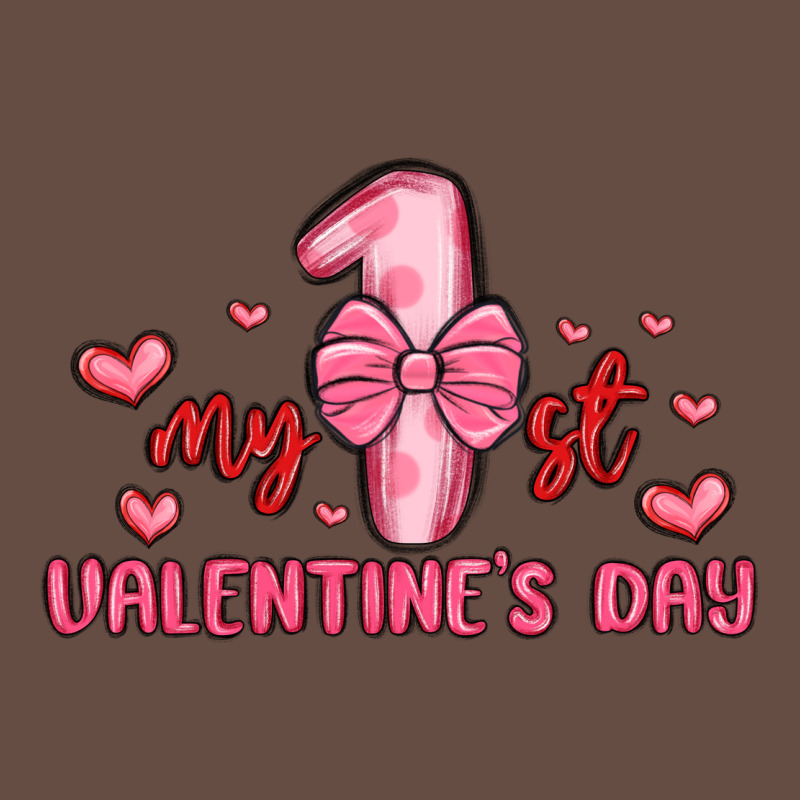 My First Valentines Day Long Sleeve Tee by MaliasSmallBusiness | Teevron