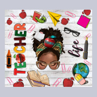 Afro Teacher Life Heavyweight Hoodie | Teevron