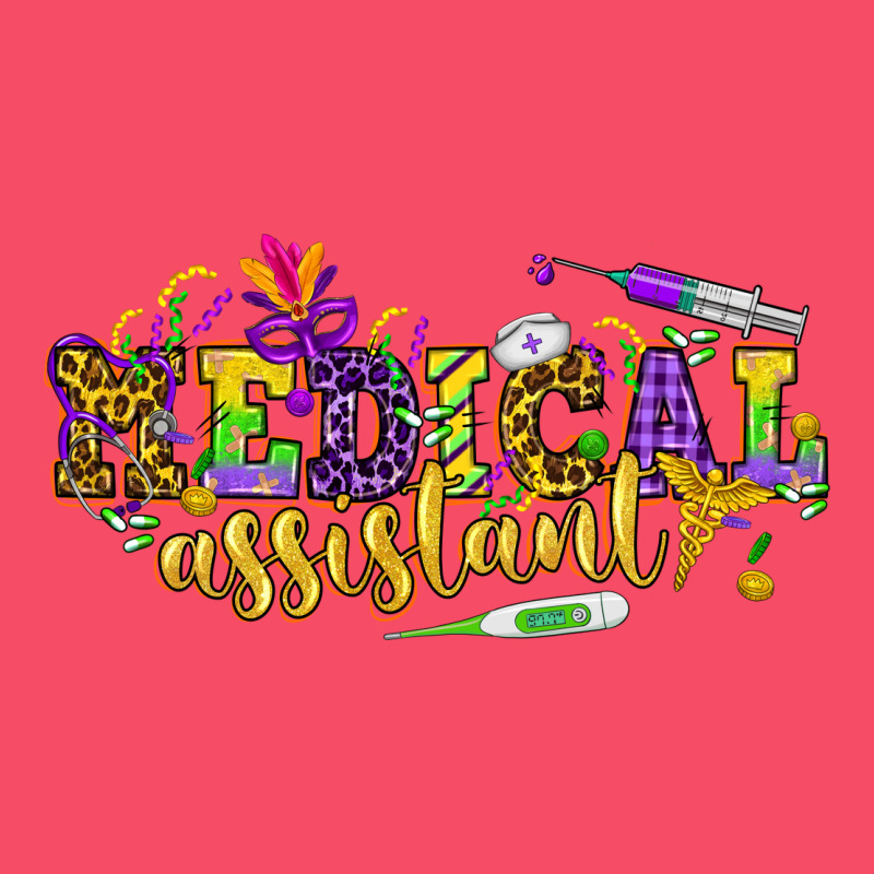 Ma Medical Assistant Mardi Gras Premium Sweatshirt by NancyCooperArtShop | Teevron