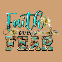 Faith Over Fear With Cross Vintage Tee | Teevron