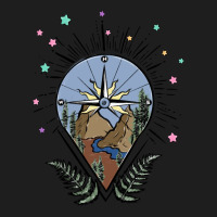 Compass With Mountain Classic Tee | Teevron