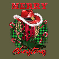 Merry Christmas Boots Hat Rope Vintage Tee | Teevron
