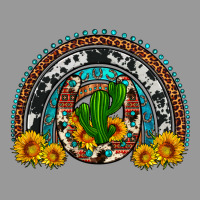 Cactus Sunflower Horseshoe Rainbow Vintage Hoodie | Teevron