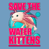 Save The Water Kittens Axolotl Urban Heavy Tee | Teevron