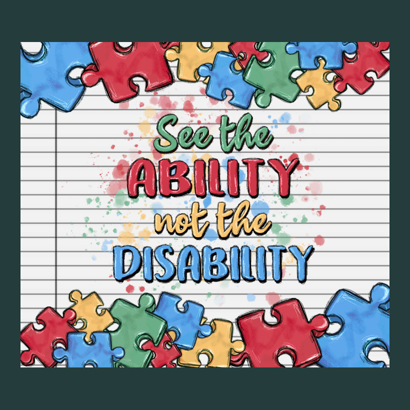 See The Ability Not The Disability Classic Tee by MaliasSmallBusiness | Teevron