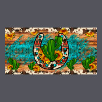 Cactus Sunflower Horseshoe License Plate Vintage Hoodie | Teevron