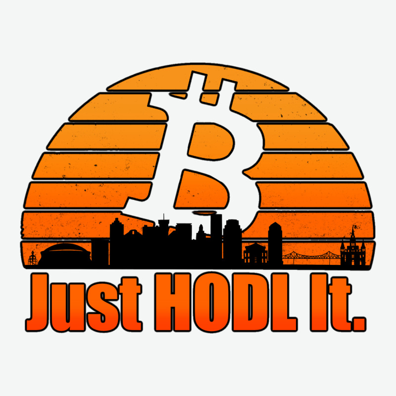 Just Hodl It New Orleans Skyline Retro Sunset Urban Heavy Tee by Jasminsmagicworld | Teevron