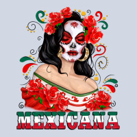 Mexicana With Skull Girl Premium Sweatshirt | Teevron