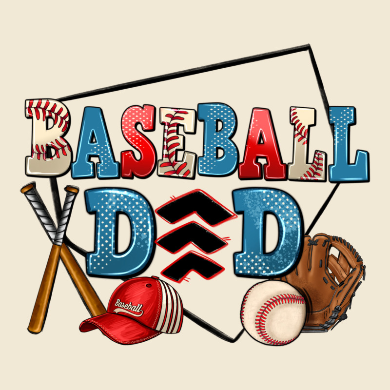 Baseball Dad Premium Tee by AdoDesignShop | Teevron