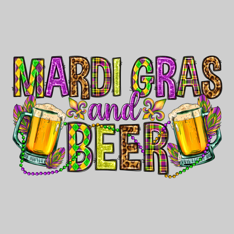 Mardi Gras And Beer Premium Sweatshirt by NancyCooperArtShop | Teevron