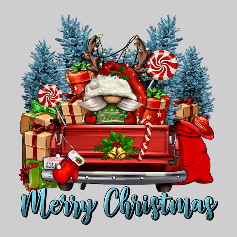 Merry Christmas Gnomes Truck Premium Tee by FaDigitalArtStudio | Teevron
