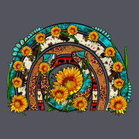 Sunflower Gemstone Leopard Cowhide Horseshoe Rainbow Vintage Hoodie | Teevron