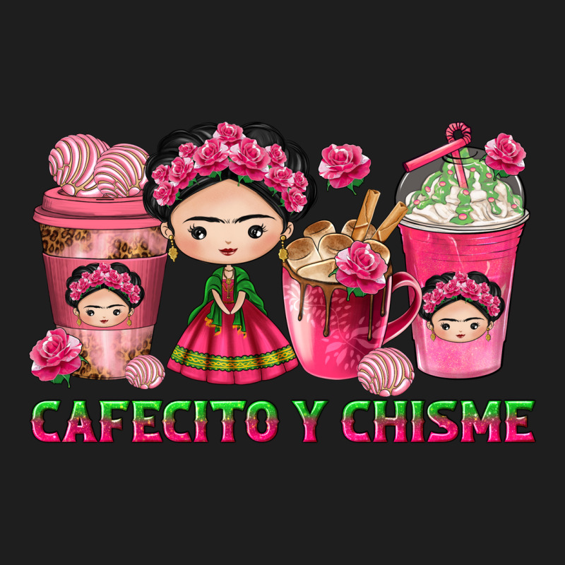 Cafecito Y Chisme With Coffee Cups Heavyweight Hoodie by texasbilliewilder | Teevron