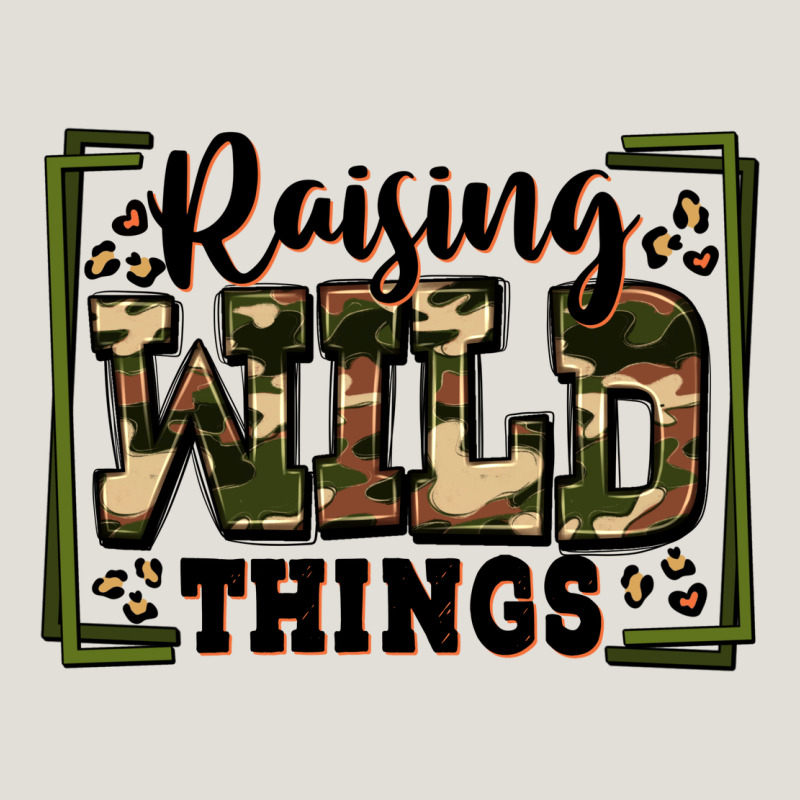 Raising Wild Things Heavy Core Tee by Zillion Design Studio | Teevron