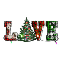 Love Christmas Tree Classic Tee | Teevron