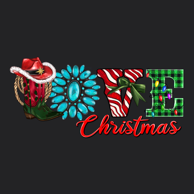 Love Christmas Vintage Tee by AdoDesignShop | Teevron