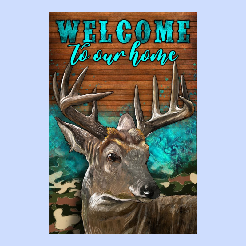 Western Buck Deer Garden Urban Heavy Tee by LillyAllenDesigns | Teevron