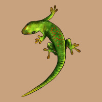 Green Lizard Illustrations Vintage Tee | Teevron