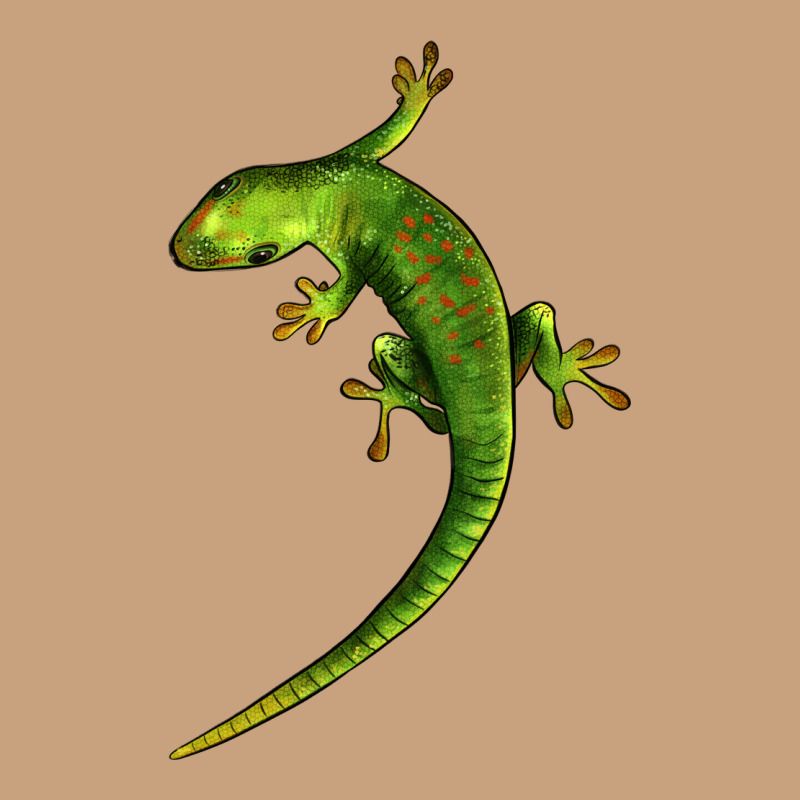 Green Lizard Illustrations Vintage Tee by LillyAllenDesigns | Teevron